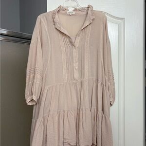 Roolee Blush Mini Dress